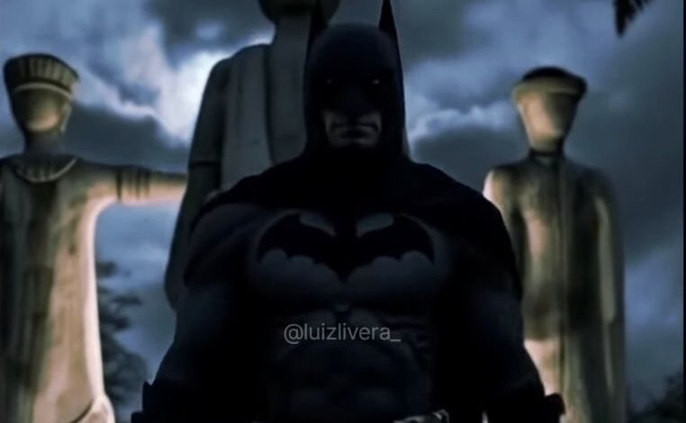 Batman desembarca em Campina Grande em obra criada com IA e faz sucesso na web