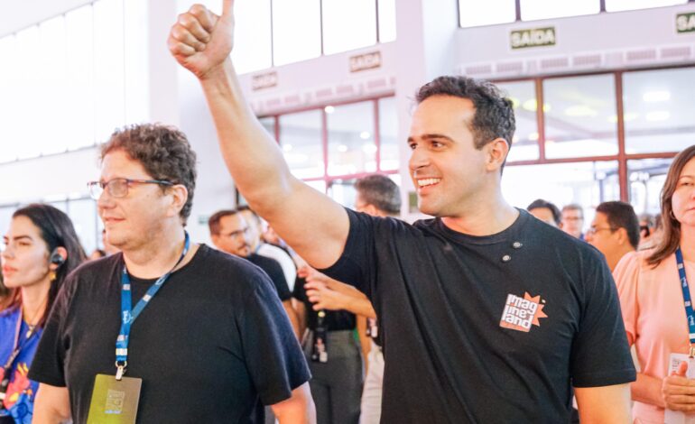 Governador Lucas Ribeiro anuncia Imagineland 2026 e destaca ampliação do evento e impacto econômico em Campina Grande